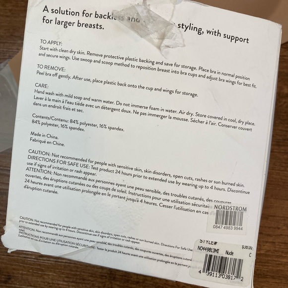 Backless bra - Picture 3 of 8